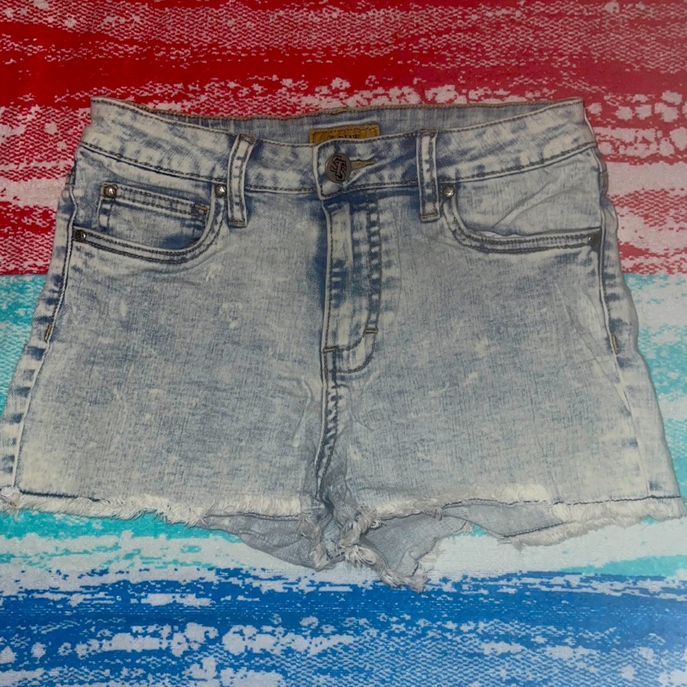 STS Blue shorts size 5 no holes, rips or stains